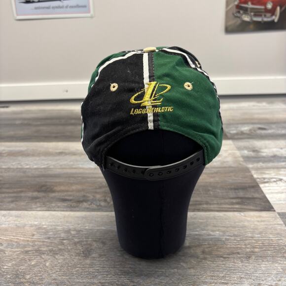 Vintage 90s Olympics 1996 Green OS USA Logo Athletic Hat Atlanta GA Snapback Cap - Picture 3 of 5